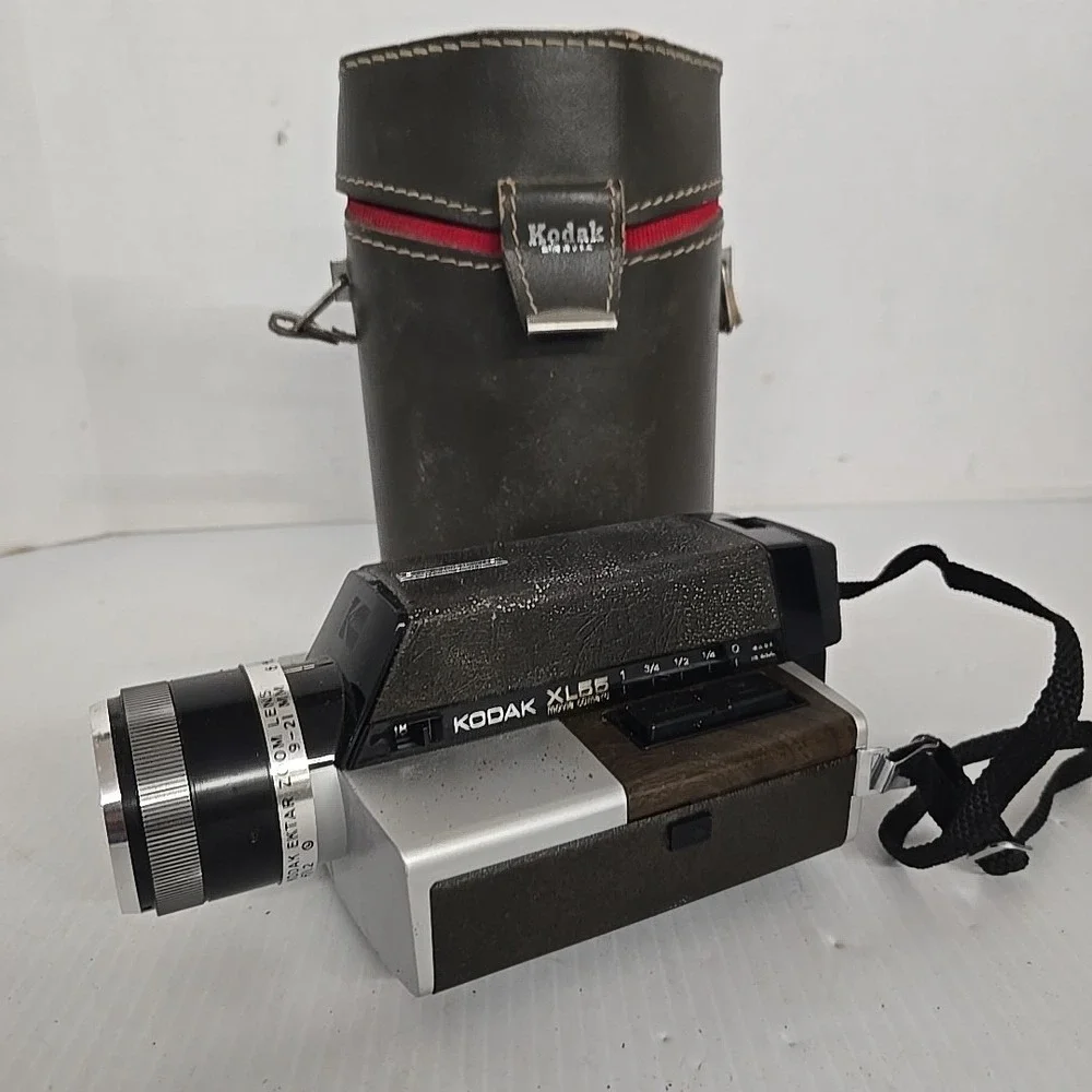 Vintage Kodak XL55 Super8 Handheld Movie Camera Nostalgia Untested (Read)‎
